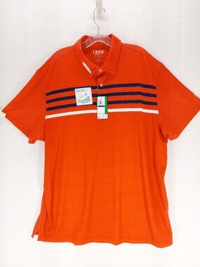 IZOD Golf Stretch Athletic Polo w/ SWINGFLEX Seams